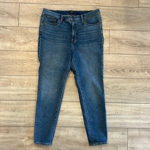 JCrew Skinny High-Rise Jeans